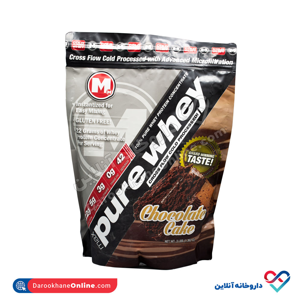 maxmuscle-pure-whey-1.jpg پودر پیور وی 100 درصد مکس ماسل 1362 گرم - Image 1